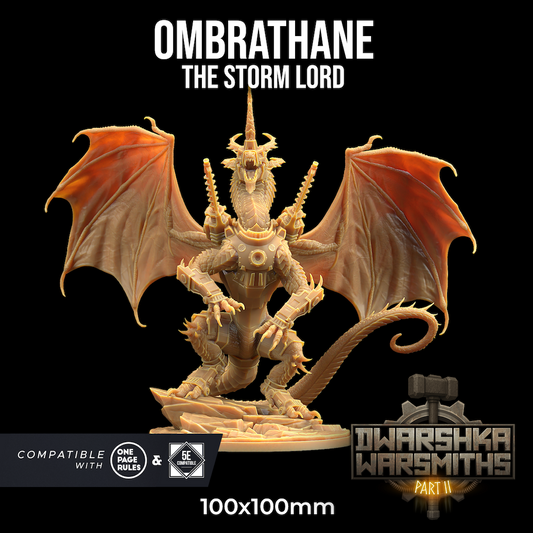 Dragons Trappers Lodge - Dragon Ombrathane (Gargantuan) - Dwarshka Warsmiths Pt. 2 2025 September