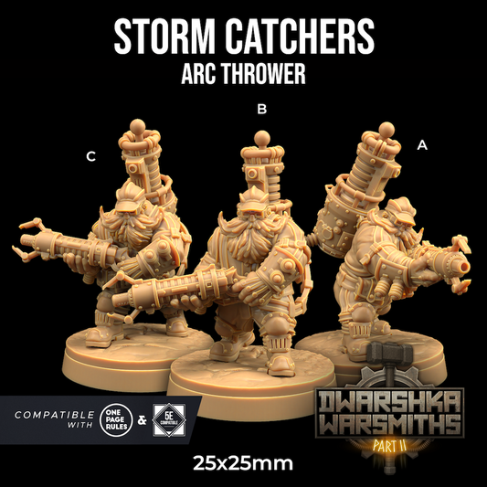 Dragons Trappers Lodge - Dward Artificer Storm Catchers, Arc Thrower - Dwarshka Warsmiths Pt. 2 2025 September