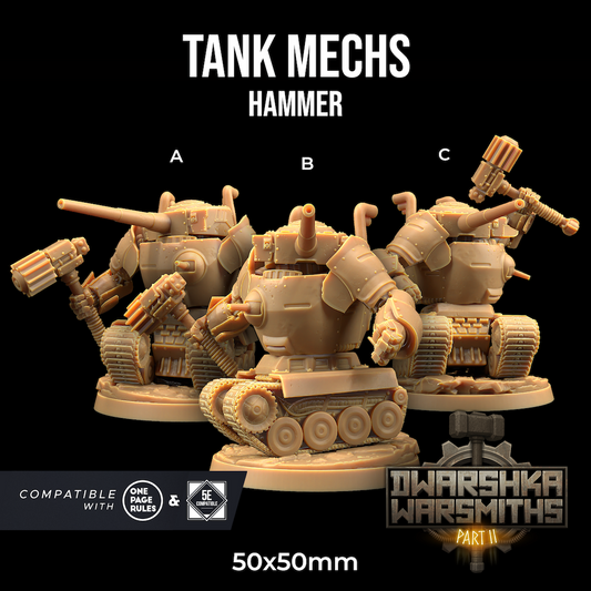 Dragons Trappers Lodge - Artificer Tech Mech, Hammer (Large) - Dwarshka Warsmiths Pt. 2 2025 September