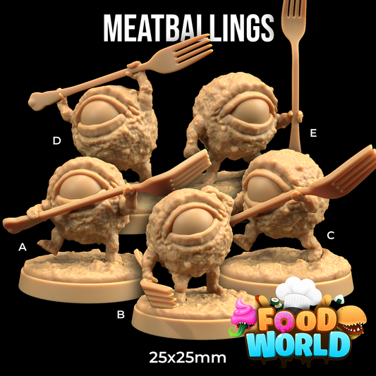Dragons Trappers Lodge - Meatballings (Tiny) - Food World 2025 March