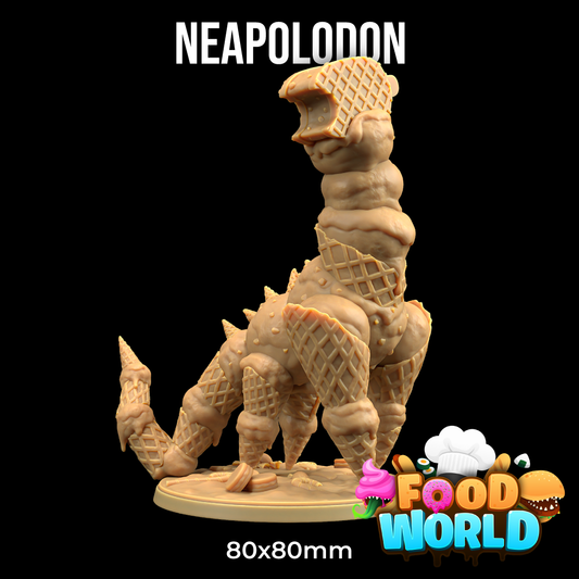 Dragons Trappers Lodge - Neapolodon (Huge) 12.5cm - Food World 2025 March