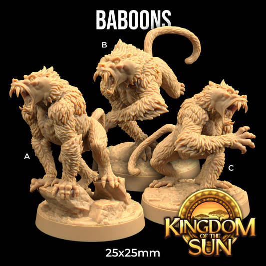 Dragons Trappers Lodge - Baboons - Kingdom of the Sun 2025 April