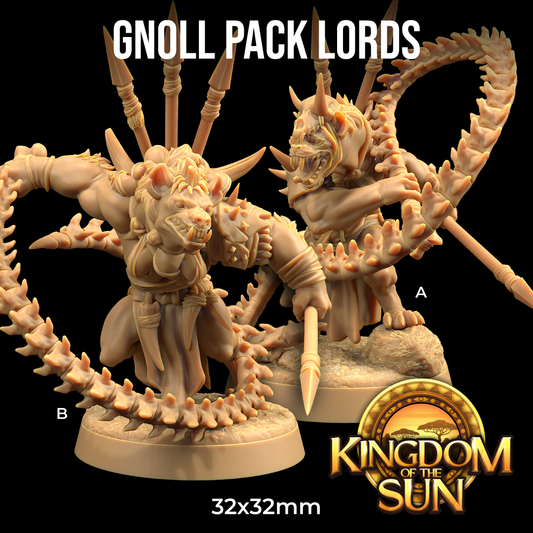 Dragons Trappers Lodge - Gnoll Packlord (Large) - Kingdom of the Sun 2025 April
