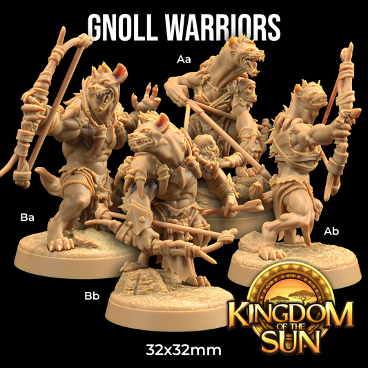 Dragons Trappers Lodge - Gnoll Warriors - Kingdom of the Sun 2025 April