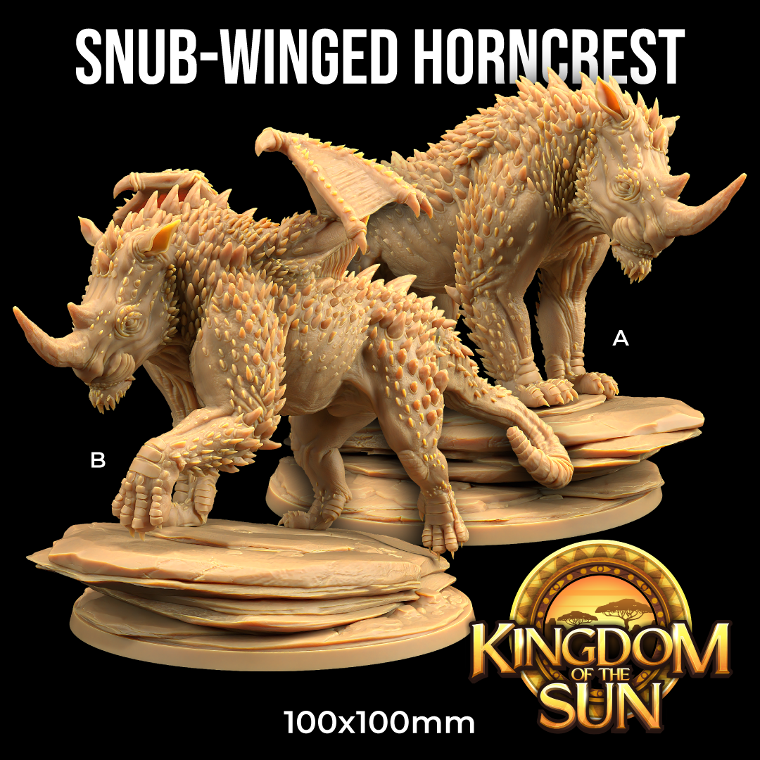 Dragons Trappers Lodge - Snub-Winged Horncrest - Kingdom of the Sun 2025 April