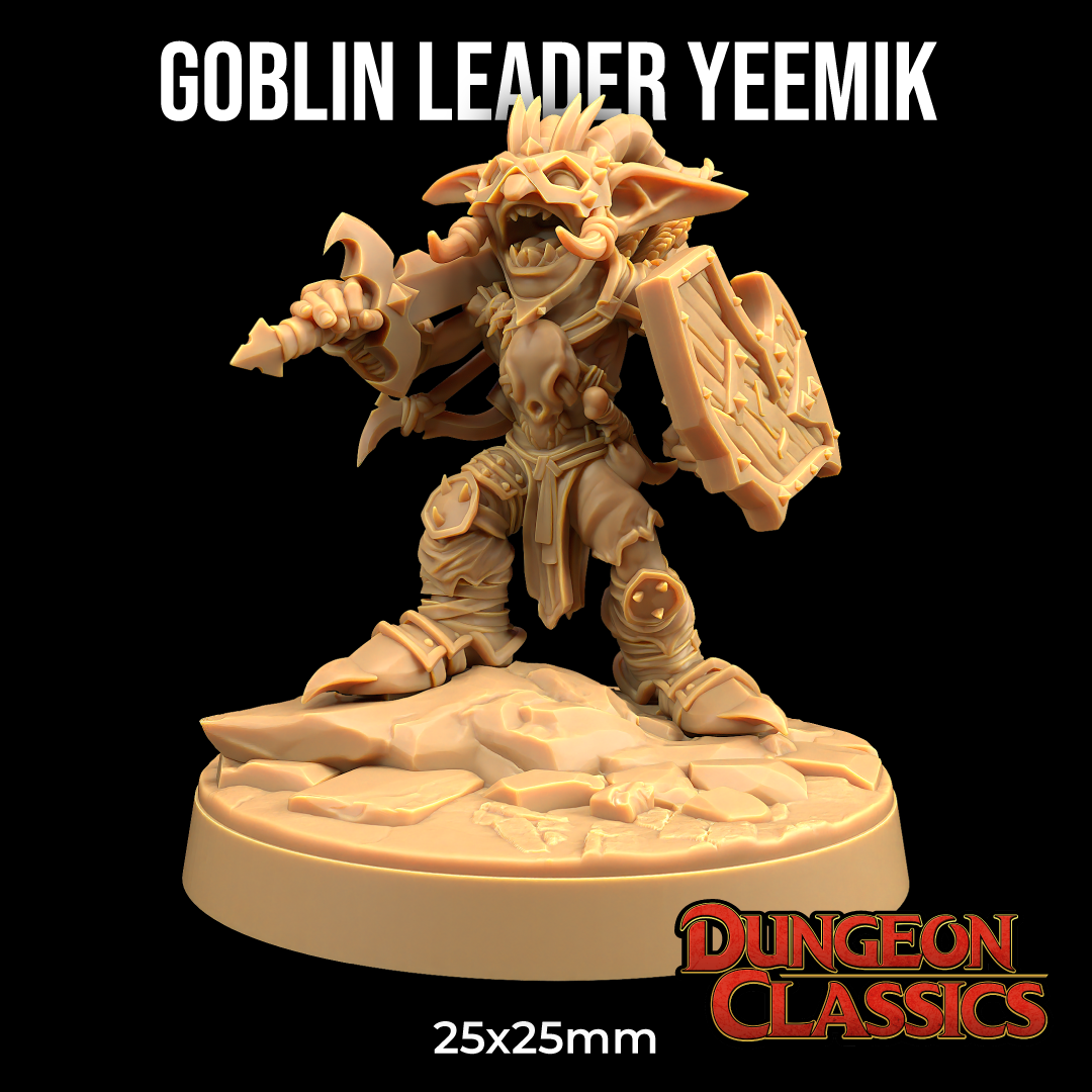 Dungeon Classics -  Goblin Leader Yeemik 2024 October Release 35mm