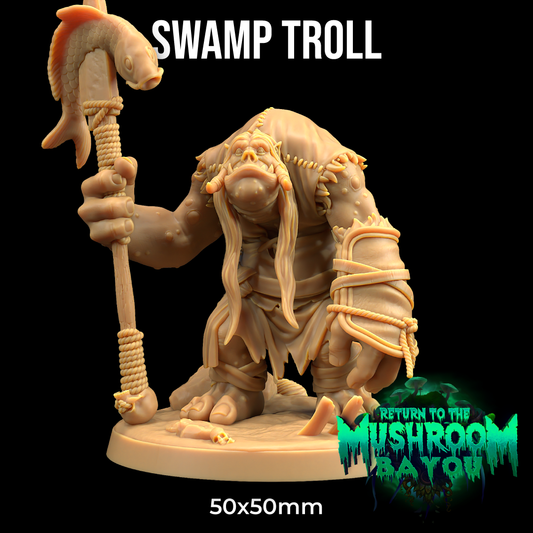Dragons Trappers Lodge - Swamp Troll (large) - Return to the Mushroom Bayou 2024 November