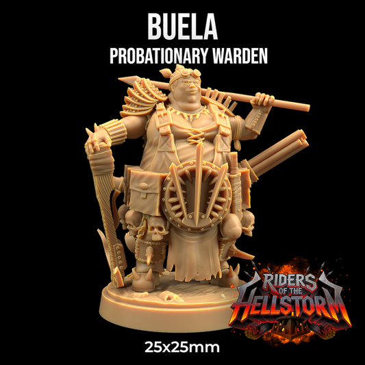Dragons Trappers Lodge - Buela, Probationary Warden - RIders of the Hellstorm 2025 September