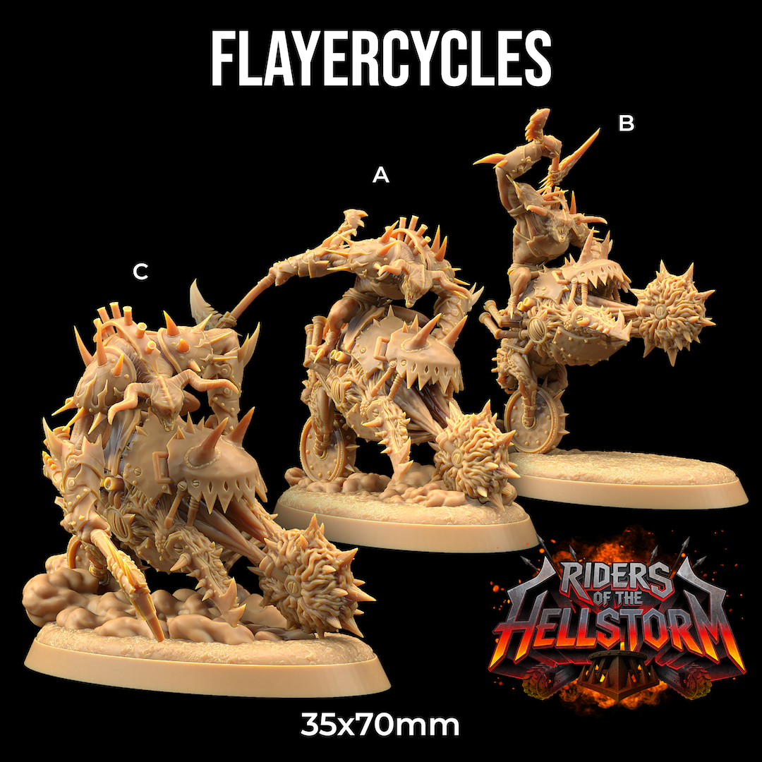 Dragons Trappers Lodge - Flayercycles (Large) - RIders of the Hellstorm 2025 September