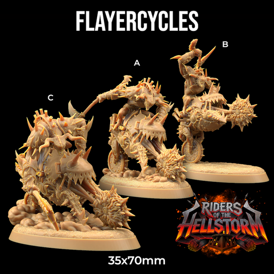 Dragons Trappers Lodge - Flayercycles (Large) - RIders of the Hellstorm 2025 September