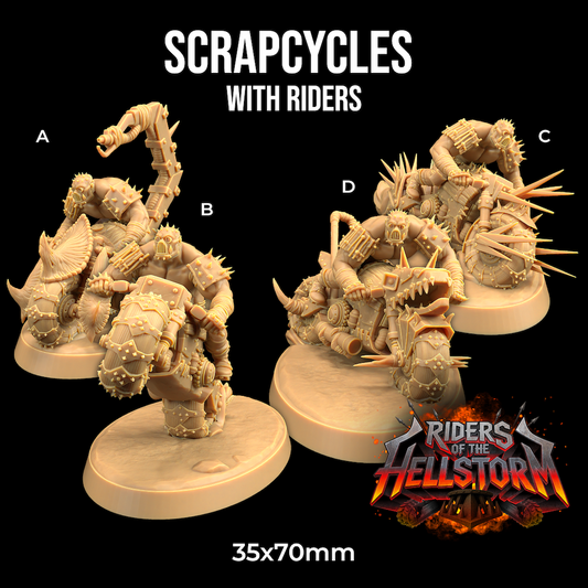 Dragons Trappers Lodge - Scrapcycles Riders - RIders of the Hellstorm 2025 September