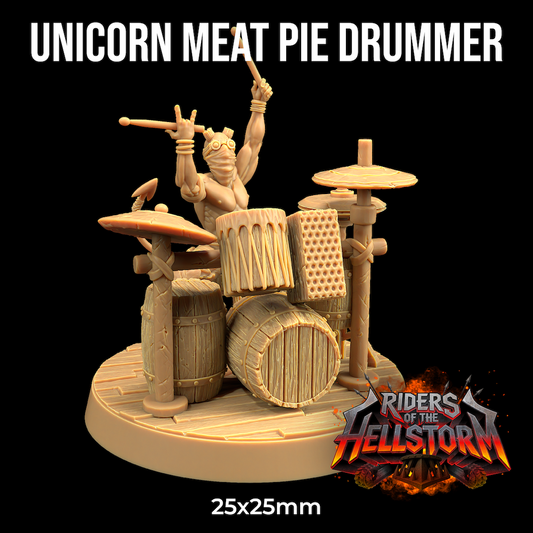 Dragons Trappers Lodge - Unicorn Meatpie Drummer - Riders of the Hellstorm 2025 September