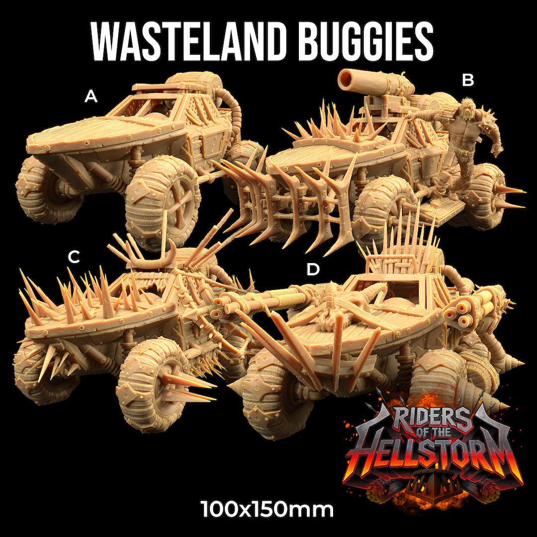Dragons Trappers Lodge - Wasteland Buggies (Huge) - Riders of the Hellstorm 2025 September