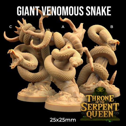 Dragons Trappers Lodge - Giant Venemous Snakes - Throne of The Serpent Queen 2025 August