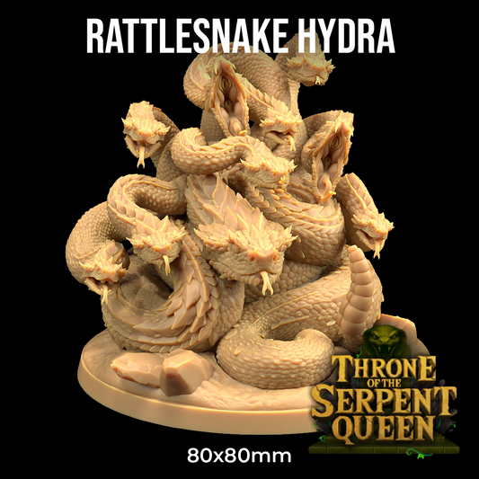 Dragons Trappers Lodge - Rattlesnake Hydra (Huge) - Throne of The Serpent Queen 2025 August
