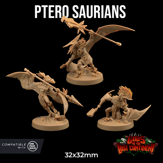 Dragons Trappers Lodge - Ptero Saurian - Gods of the Lost Continen 2023 August