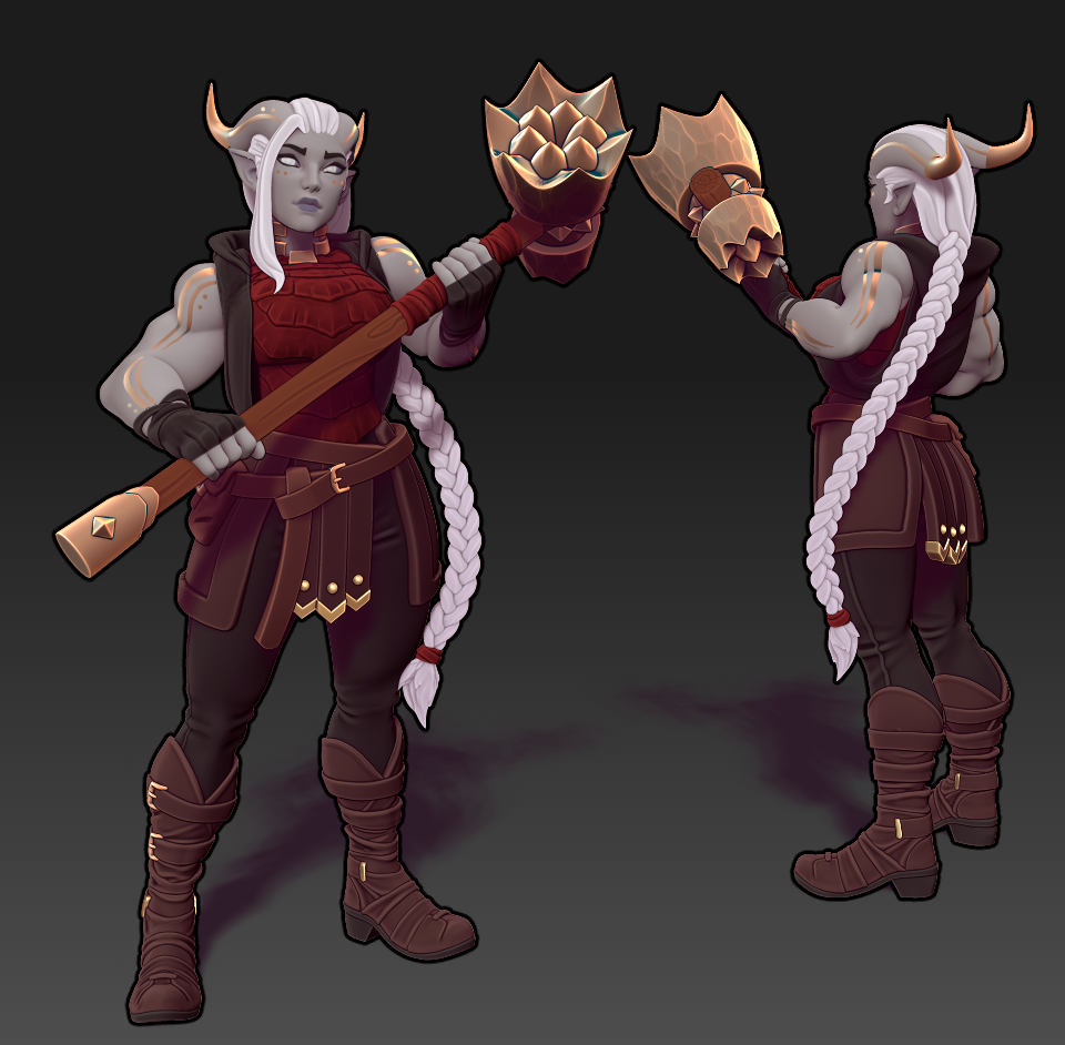 Twin Goddess Miniatures - Quni the Breaker - 2025 Septmeber