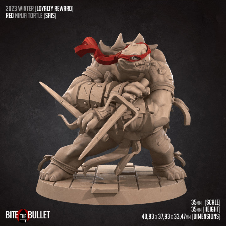 Bite the Bullet - Teenage Mutant Ninja Turtles, Raphael Red - Reward 2023