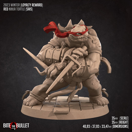 Bite the Bullet - Teenage Mutant Ninja Turtles, Raphael Red - Reward 2023