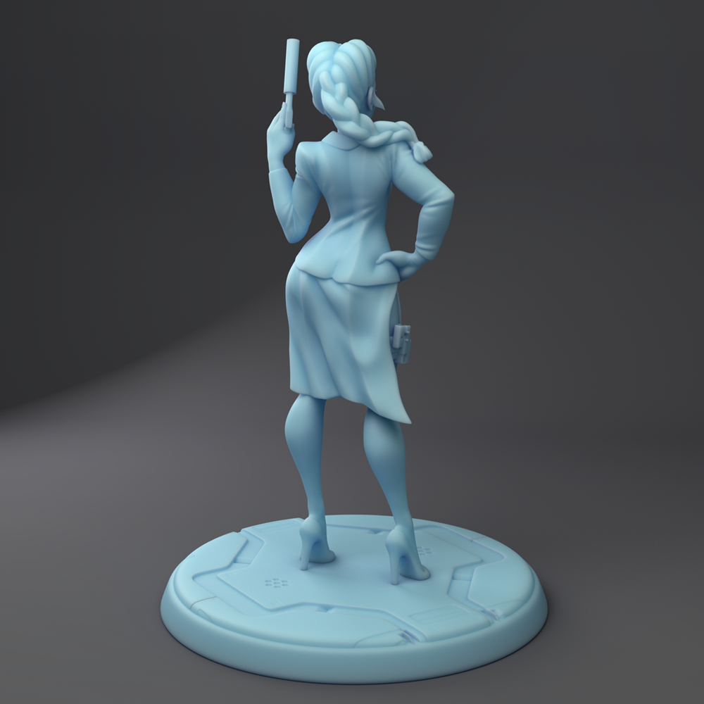 Twin Goddess Miniatures - Rachelle, Human Spy - 2022 January Release