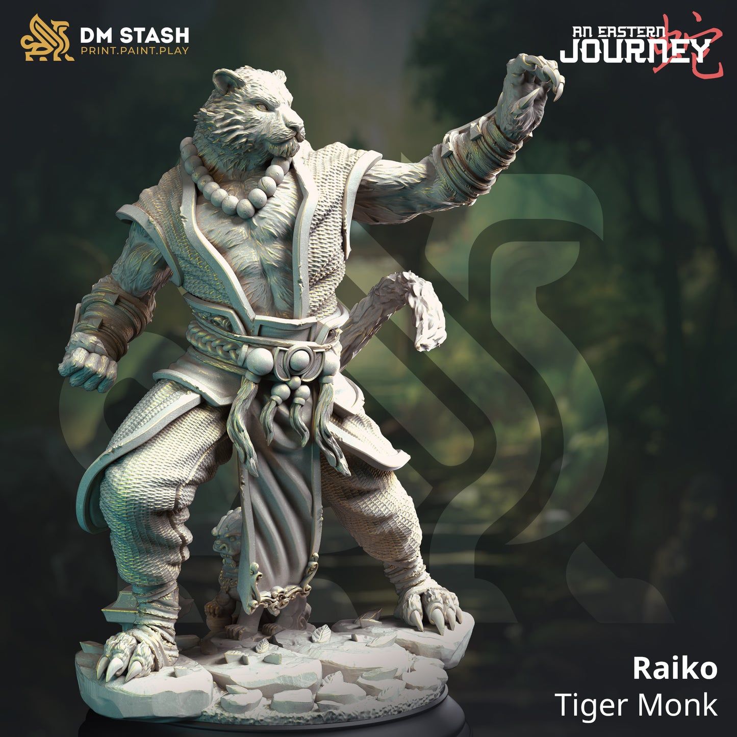 DM Stash -  Raiko, Tiger Monk - An Eastern Journey 2024 December