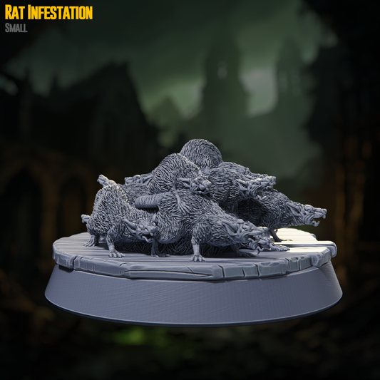 Claymore Miniatures - Rat Infestation - Death by Plague 2025 May