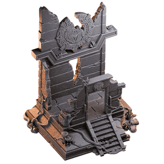 Loot Studio - Ravaged Orac Temple (FDM), 15x10.5cm Terrain - Tomb of the Serpent God 2025 June