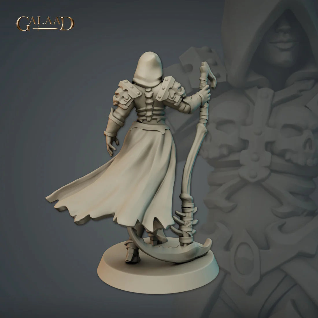 Galaad - Reaper Fallen Paladin Scythe - Dungeon Monster 2023 November