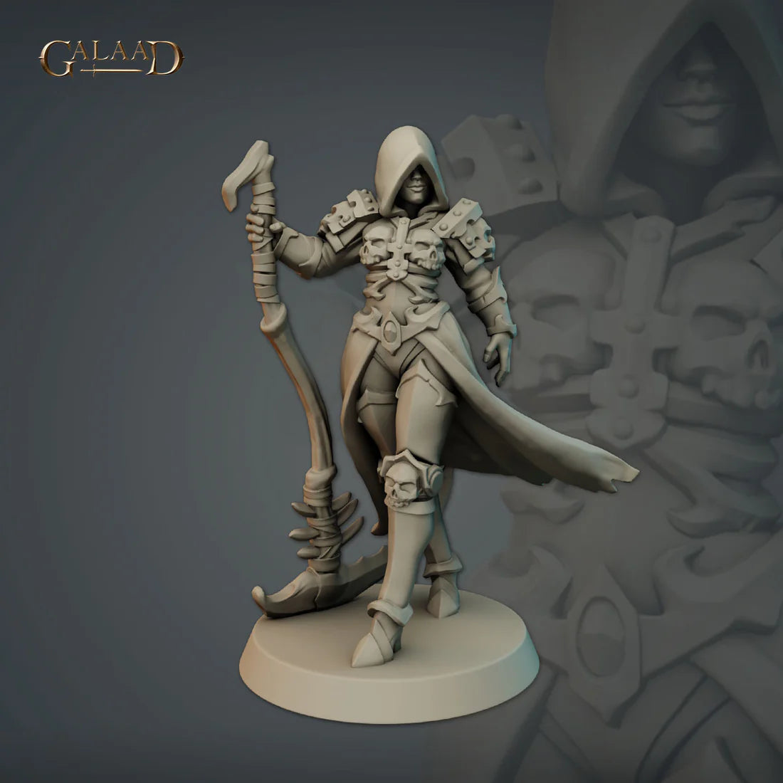 Galaad - Reaper Fallen Paladin Scythe - Dungeon Monster 2023 November