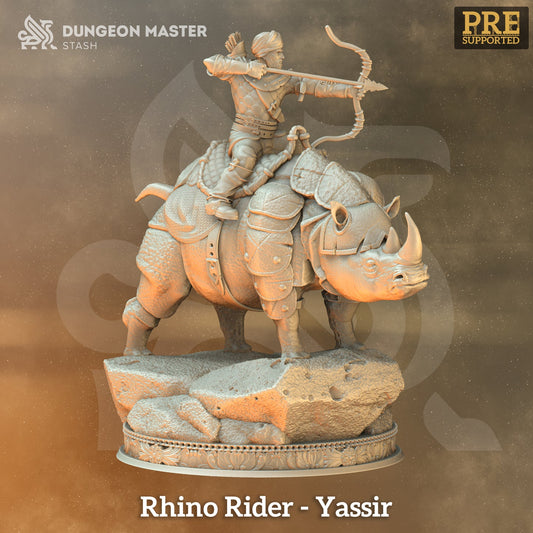 DM Stash - Yassir Rhino Rider (Large) - Sands of Sudd 2021 July Release