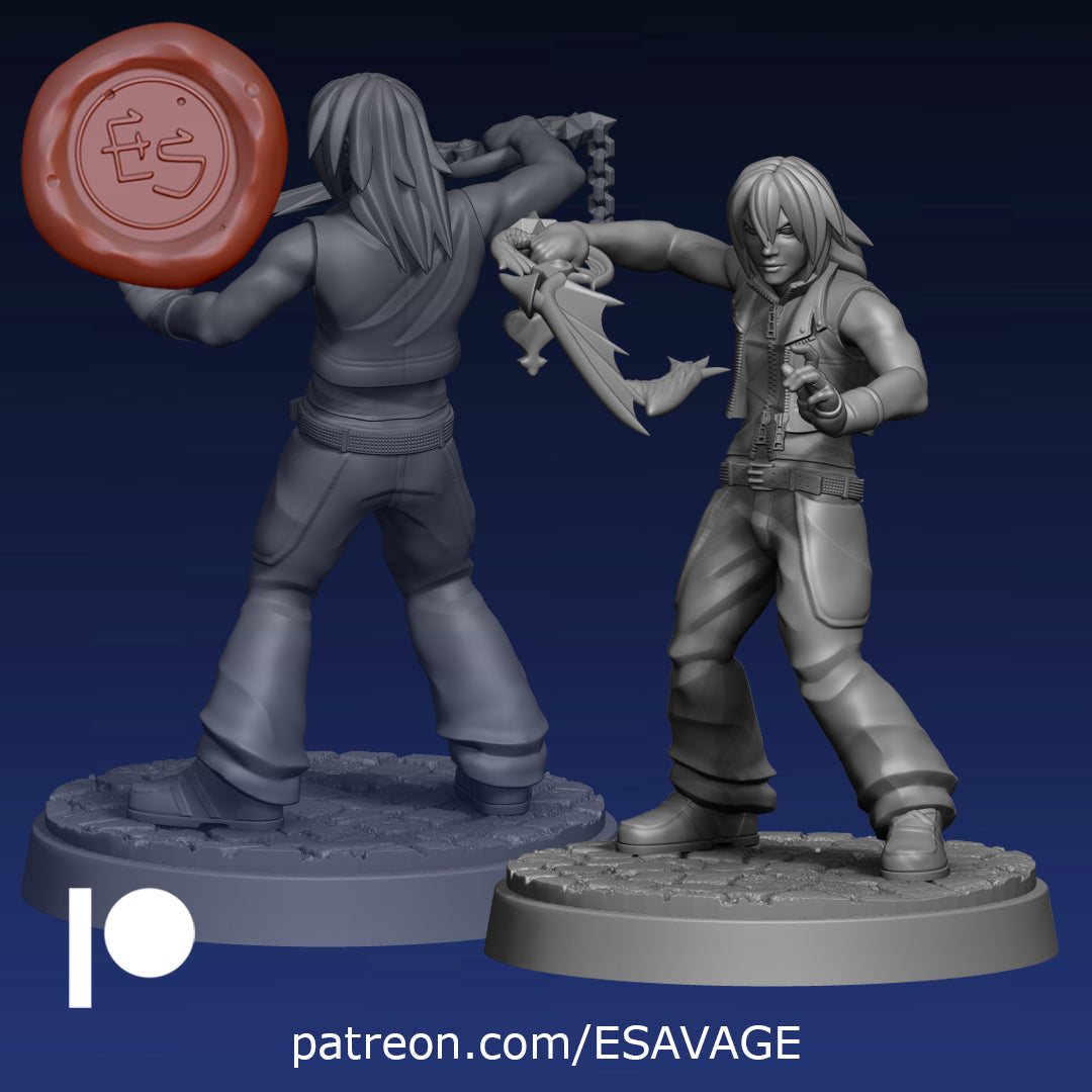 Eathan Savage Studios - Kingdom Hearts Miniatures 2022 September Release