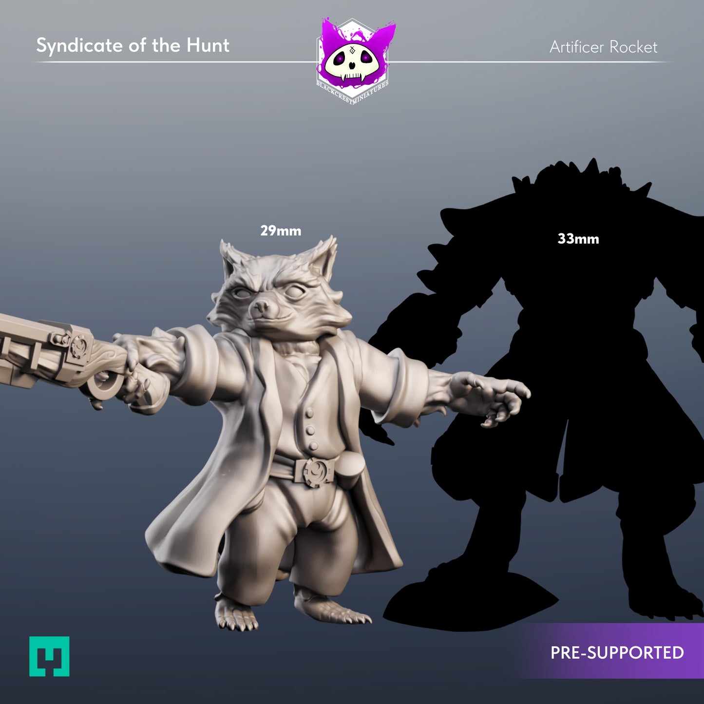 Syndicate of the Hunt - Raccoonfolk Adventurers