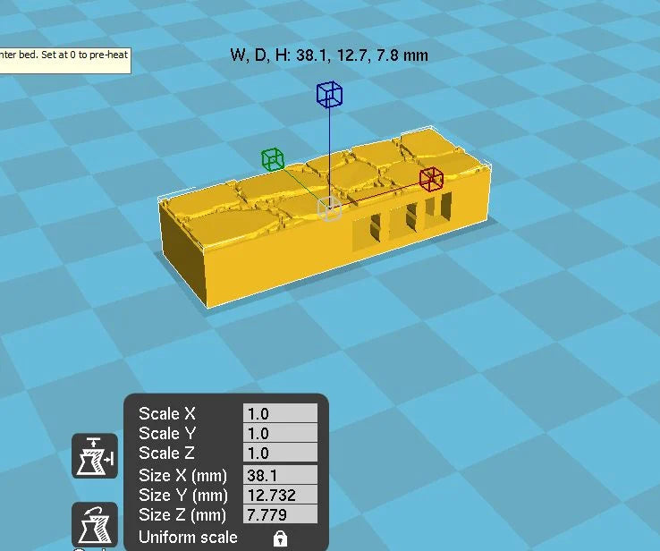Printable Scenery - Rustic Stone Floor, Clorehaven City
