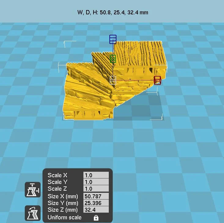Printable Scenery - Rustic Stone and Wood Stairs, Clorehaven City