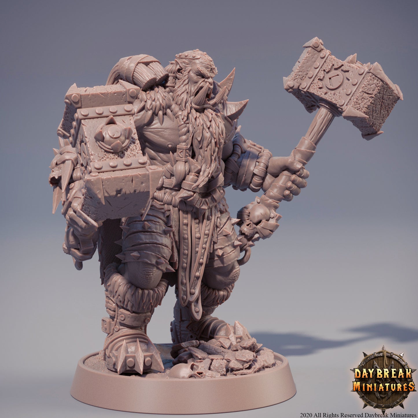 Daybreak Miniatures - Rutger Gausshammer - Mercenaries of the Void  2021 January