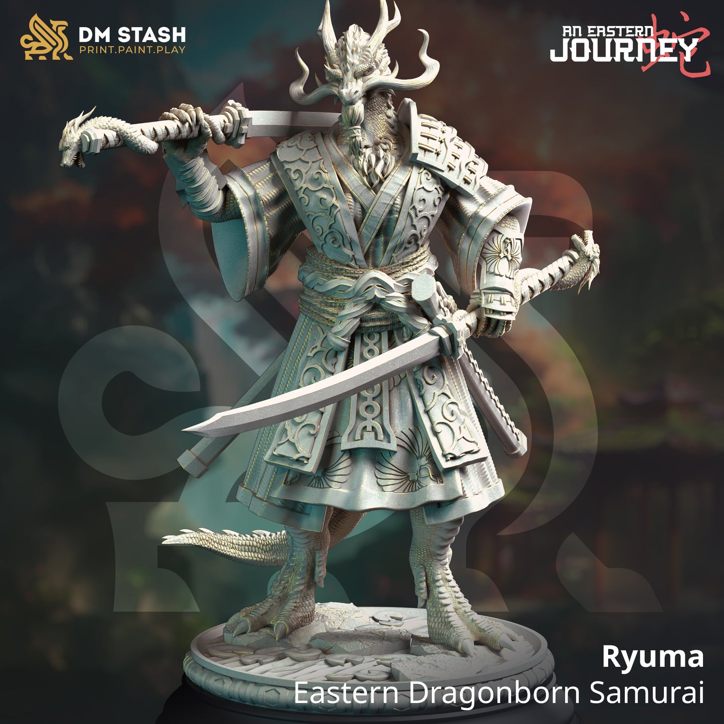 DM Stash - Ryuma - Eastern Dragonborn Samurai - An Eastern Journey 2024 December