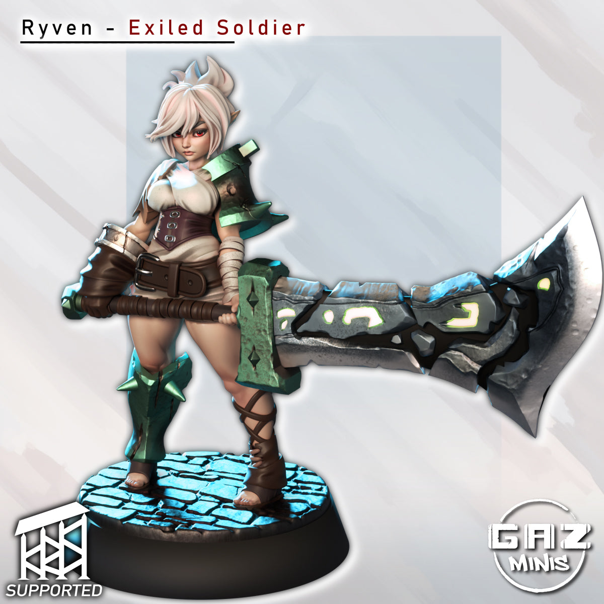 Gaz Minis - Ryven, Exiled Soldier 2025 February