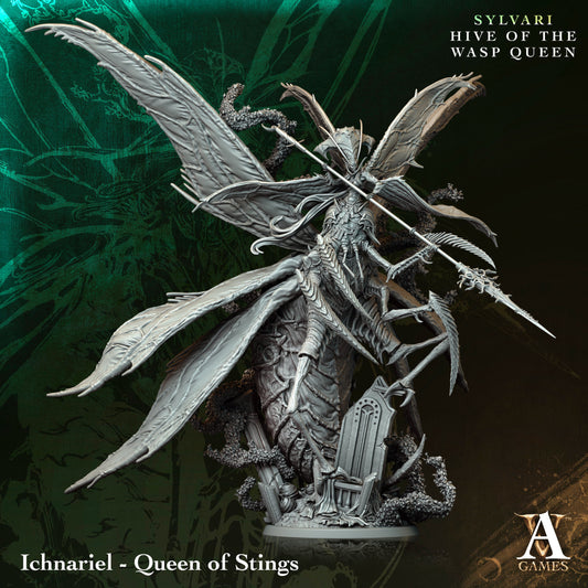 Archvillain Games - Ichnariel, Queen of Stings (Large) - Sylvari - Hive of the Wasp Queen 2025 May