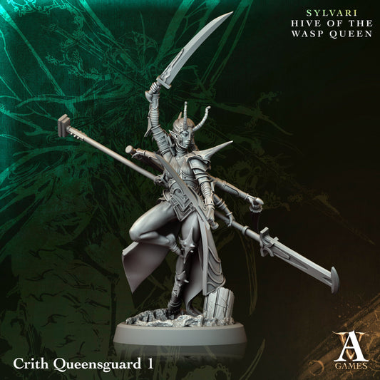 Archvillain Games - Crith Queensguard 1 - Sylvari - Hive of the Wasp Queen 2025 May