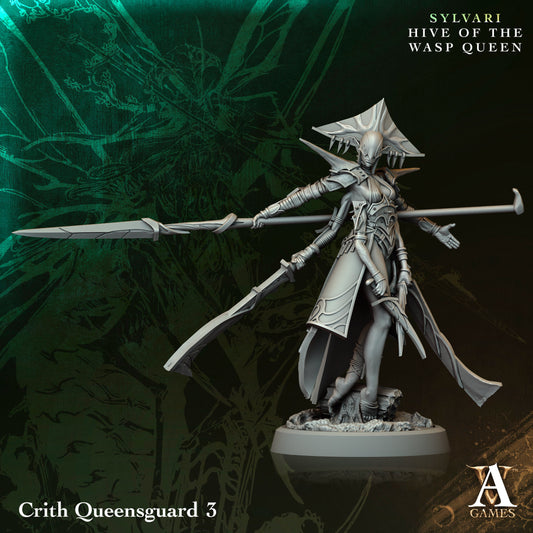 Archvillain Games - Crith Queensguard 3 - Sylvari - Hive of the Wasp Queen 2025 May