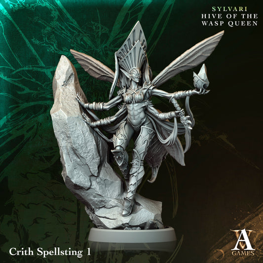 Archvillain Games - Crith Spellsting 1 - Sylvari - Hive of the Wasp Queen 2025 May