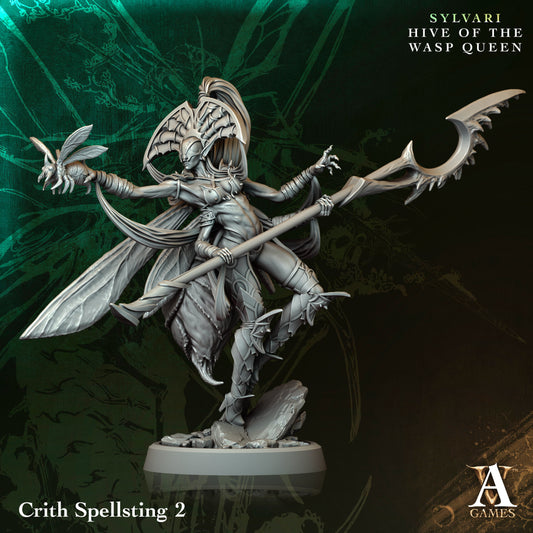 Archvillain Games - Crith Spellsting 2 - Sylvari - Hive of the Wasp Queen 2025 May