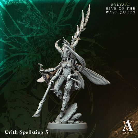 Archvillain Games - Crith Spellsting 3 - Sylvari - Hive of the Wasp Queen 2025 May