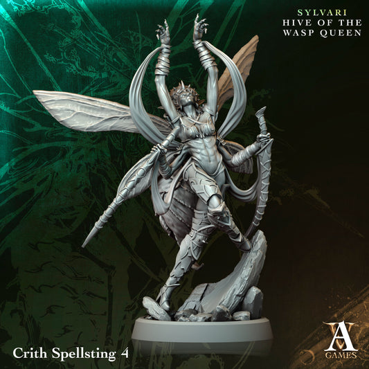 Archvillain Games - Crith Spellsting 4 - Sylvari - Hive of the Wasp Queen 2025 May
