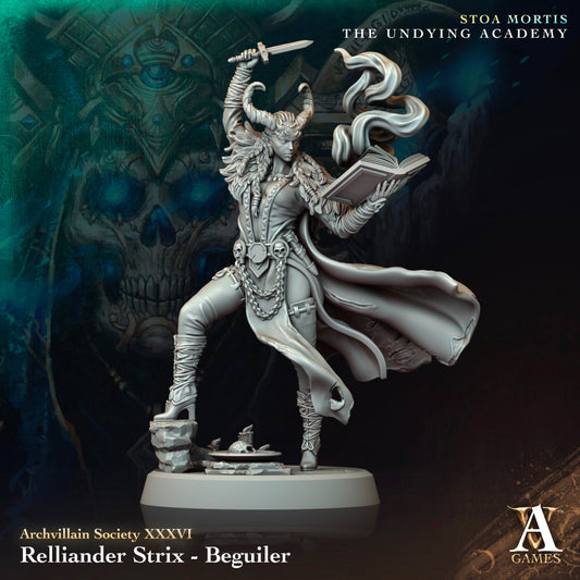 Archvillain Games - Relliander Strix, Beguiler - Archvillain Society Vol. XXXVI - Stoa Mortis, The Undying Academy 2024 June