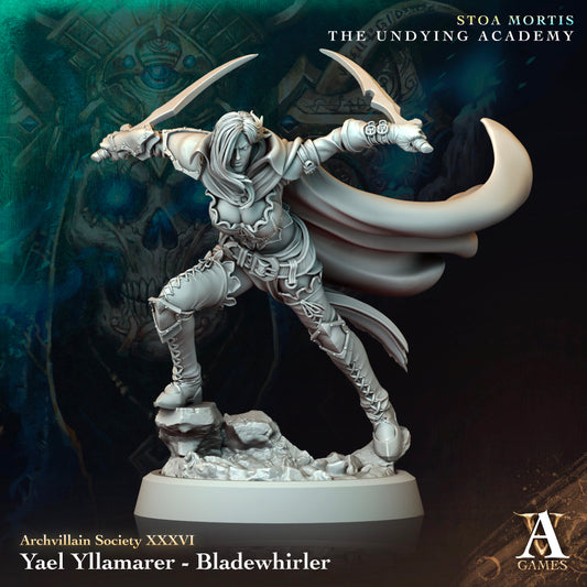 Archvillain Games - Yael Yllamarer, Bladewhirler - Archvillain Society Vol. XXXVI - Stoa Mortis, The Undying Academy 2024 June