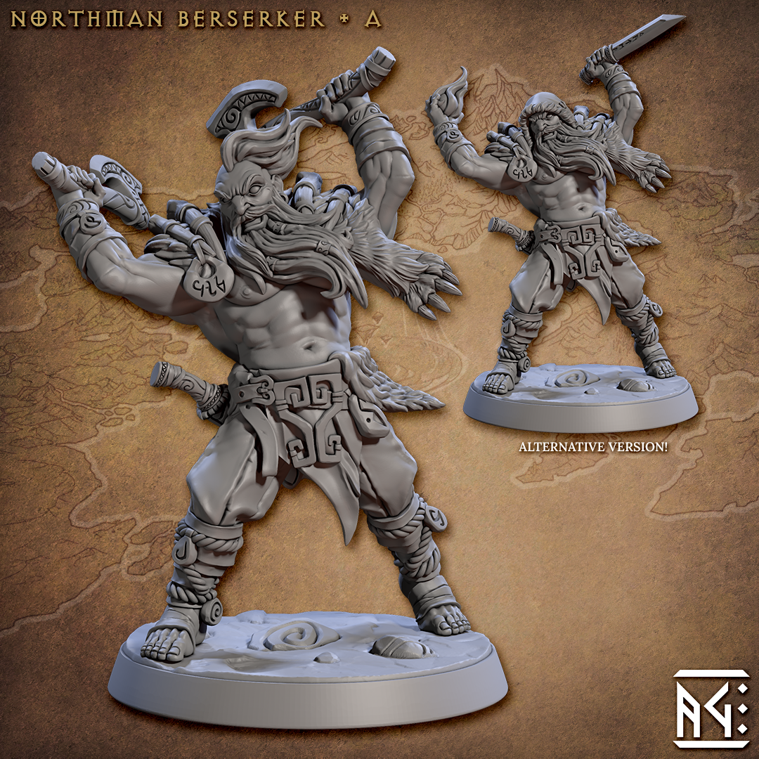 Artisan Guild - Northmen Berserker A - Skutagaard Northmen Saga ll 2023 September