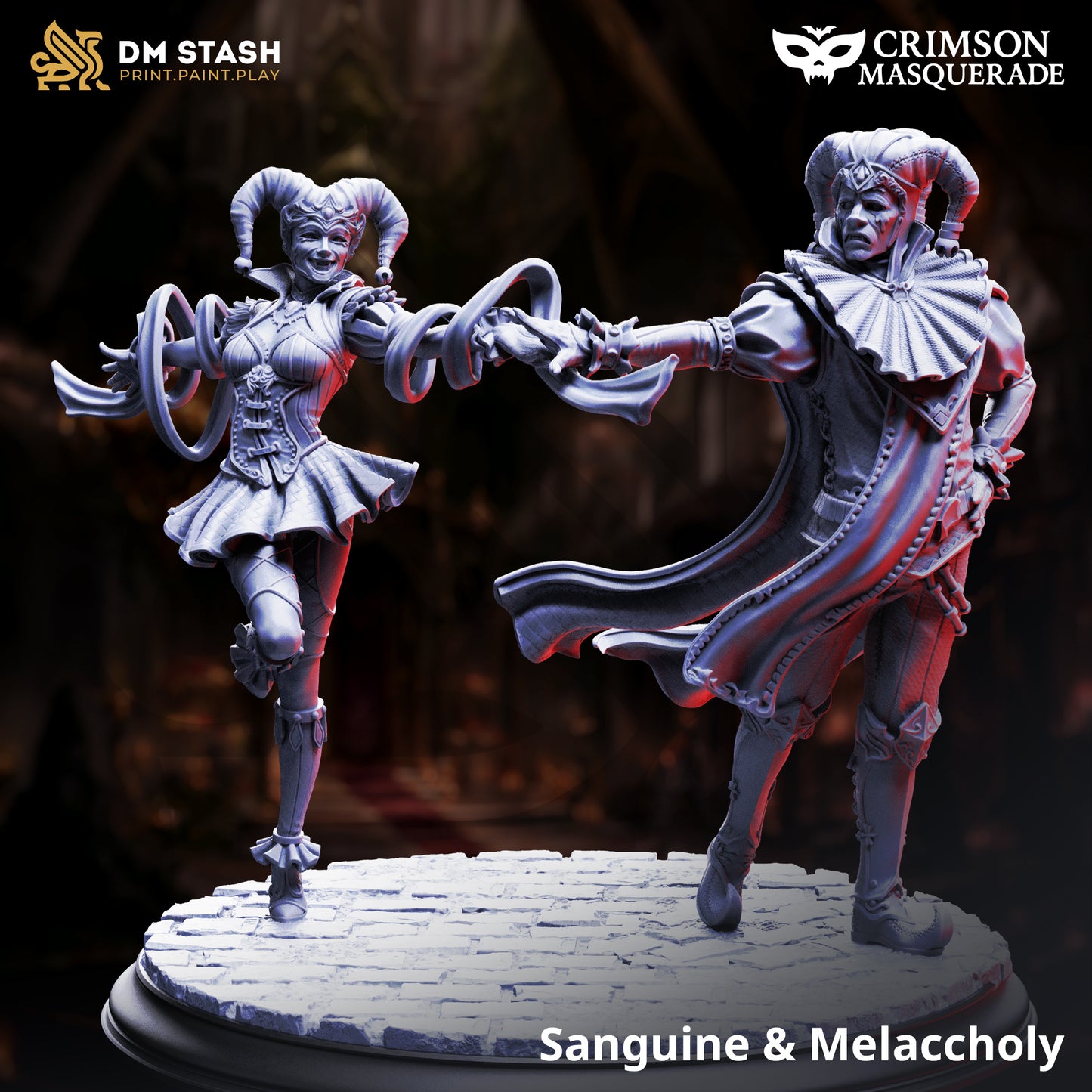 DM Stash - Sanguine & Melancholy (Masked) - Crimson Masquerade 2025 September