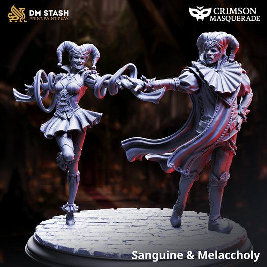 DM Stash - Sanguine & Melancholy (Masked) - Crimson Masquerade 2025 September