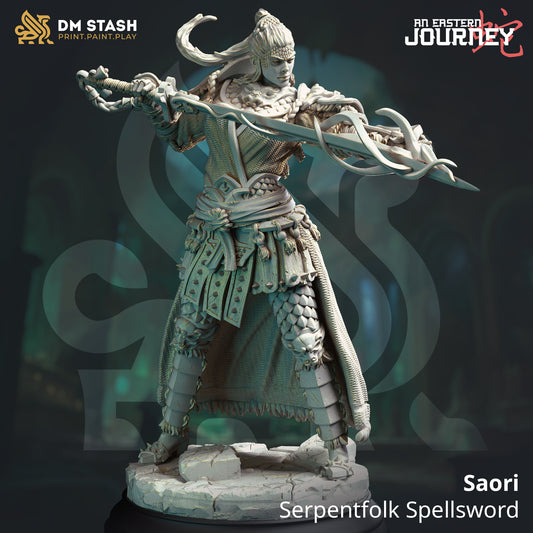 DM Stash - Saori, Yuan-Ti Spellsword - An Eastern Journey 2024 December